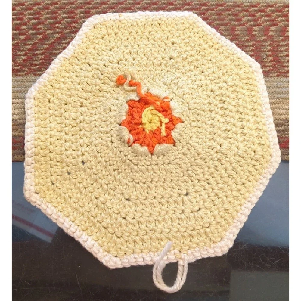 Handmade vintage crochet